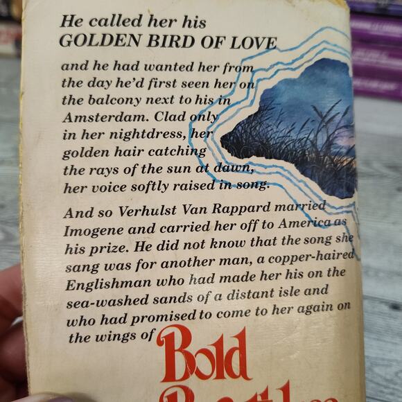 Bold Breathless Love by Valerie Sherwood 1981 Warner First Print Romance PB - Picture 5 of 13